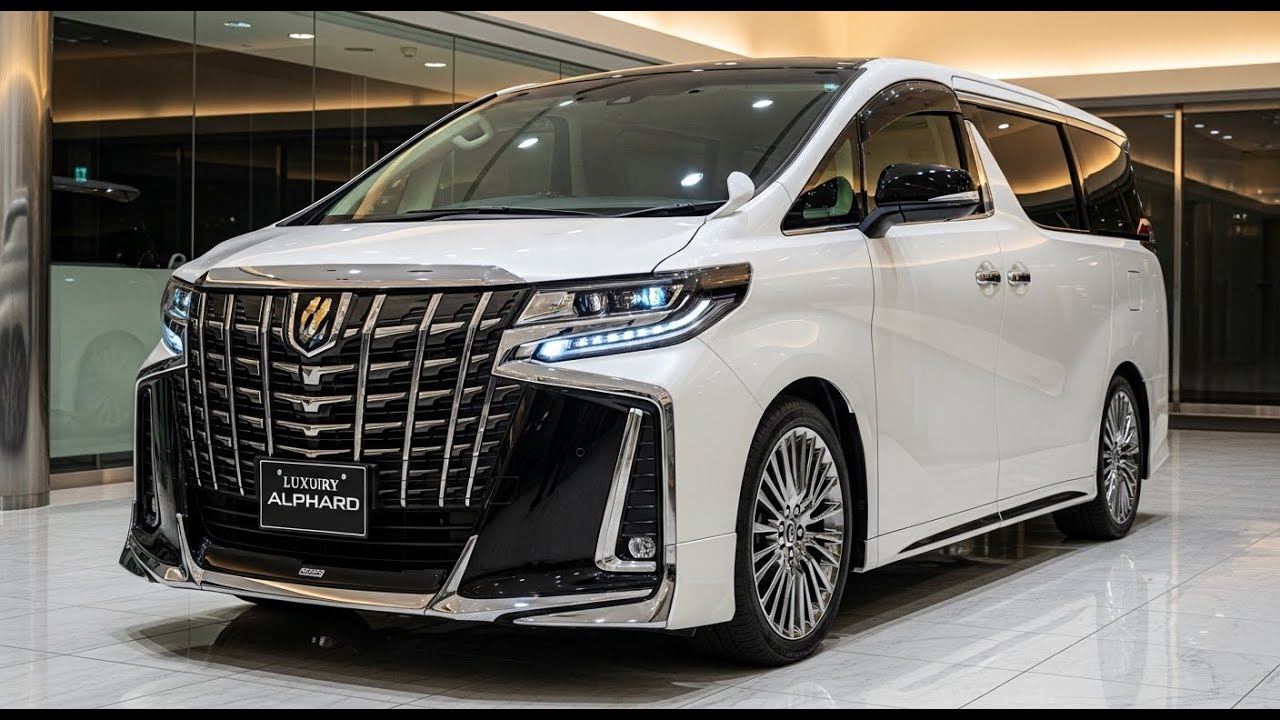 “2027 Toyota Alphard | The Ultimate Luxury MPV Redefined”