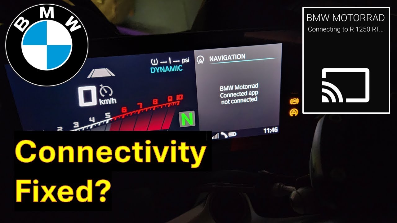 BMW M/C Connection Problems Fixed?