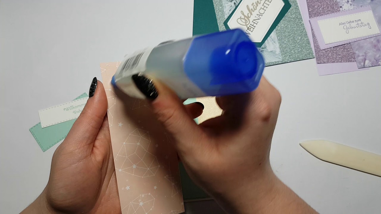 3 schnelle Karten mit Designpapier