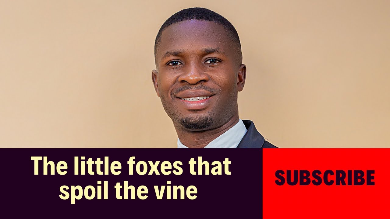 THE LITTLE FOXES THAT SPOIL THE VINE || PS PAUL OWUSU ||  RHEMA DOSAGE