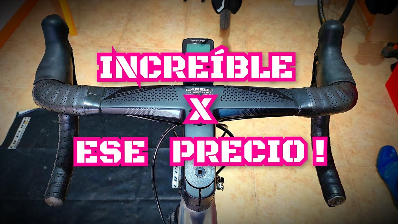 Manillar integrado Toseek, queda increíble 🤩