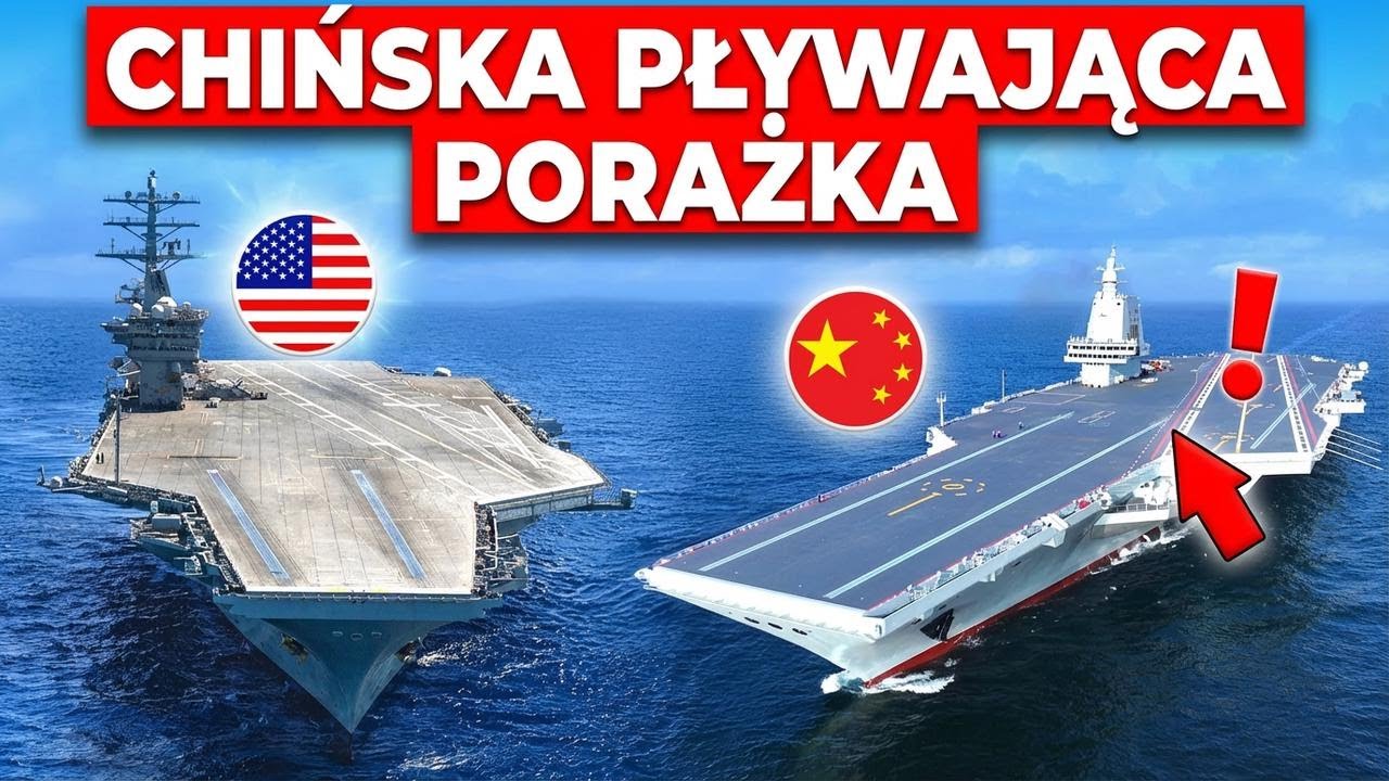Dlaczego chiński lotniskowiec przegrałby z amerykańskim okrętem z lat 70.
