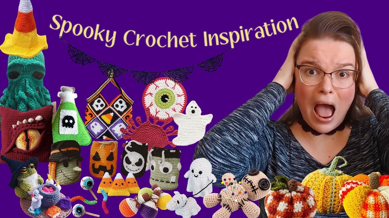 50 Free Crochet Patterns for Spooky Season
