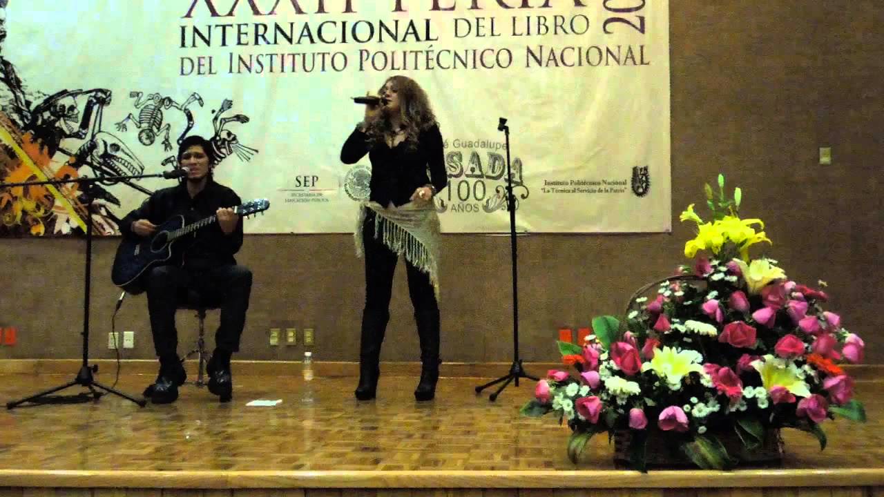 Anabantha - Agua Sexual (acústico, Feria del Libro, Zacatenco)