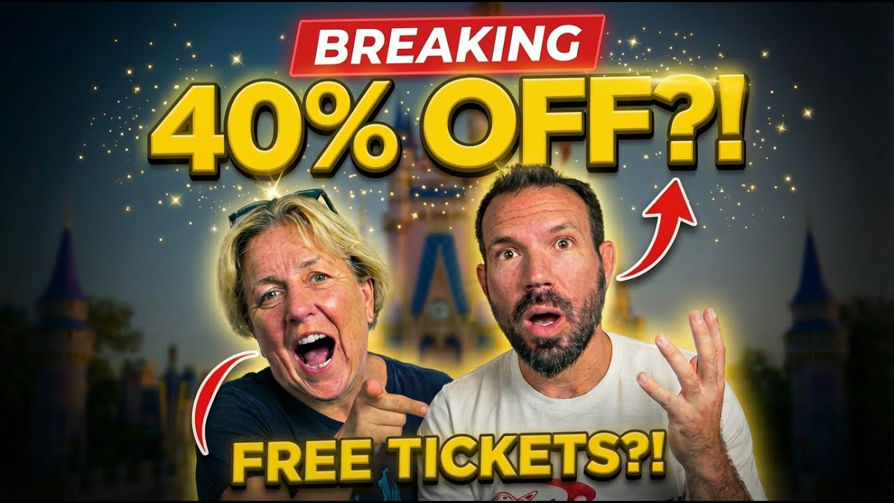 Disney снижает цены на отели на 40% + бесплатные билеты?!