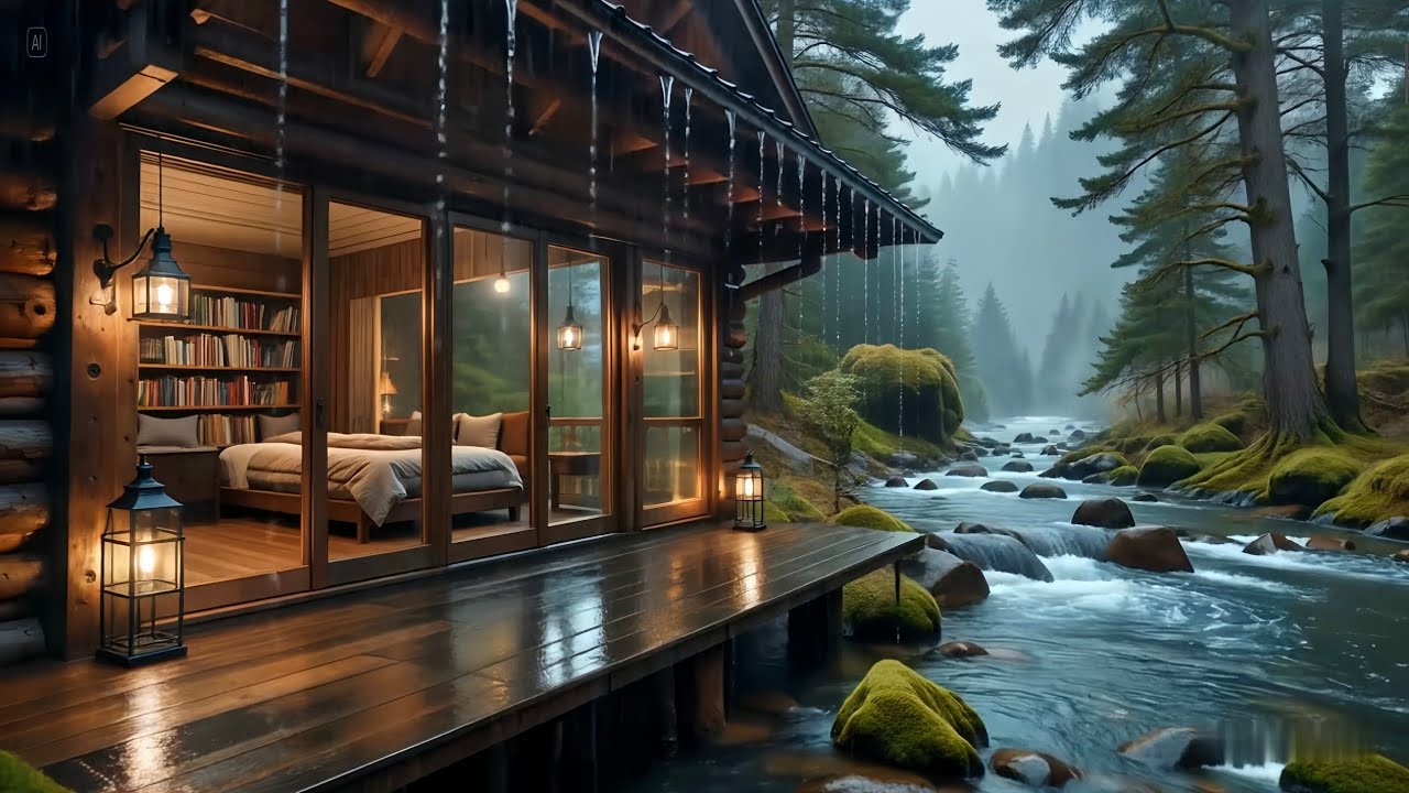Deep Rain Sounds for Sleep 🌧️ Relaxing Night Rain for Insomnia, Stress Relief & Deep Sleep