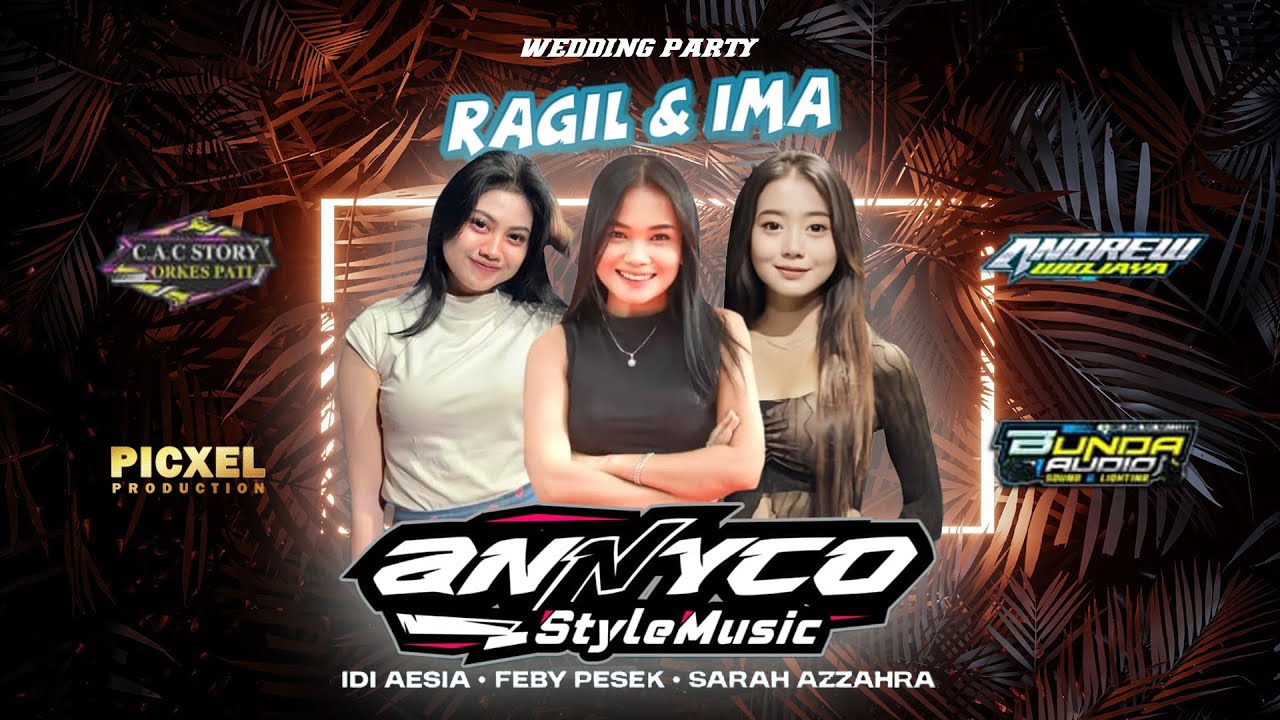 🔴 LIVE STREAM ANNYCO MUSIC - WEDDING PARTY RAGIL DAN IMA - DADIREJO  - BUNDA AUDIO