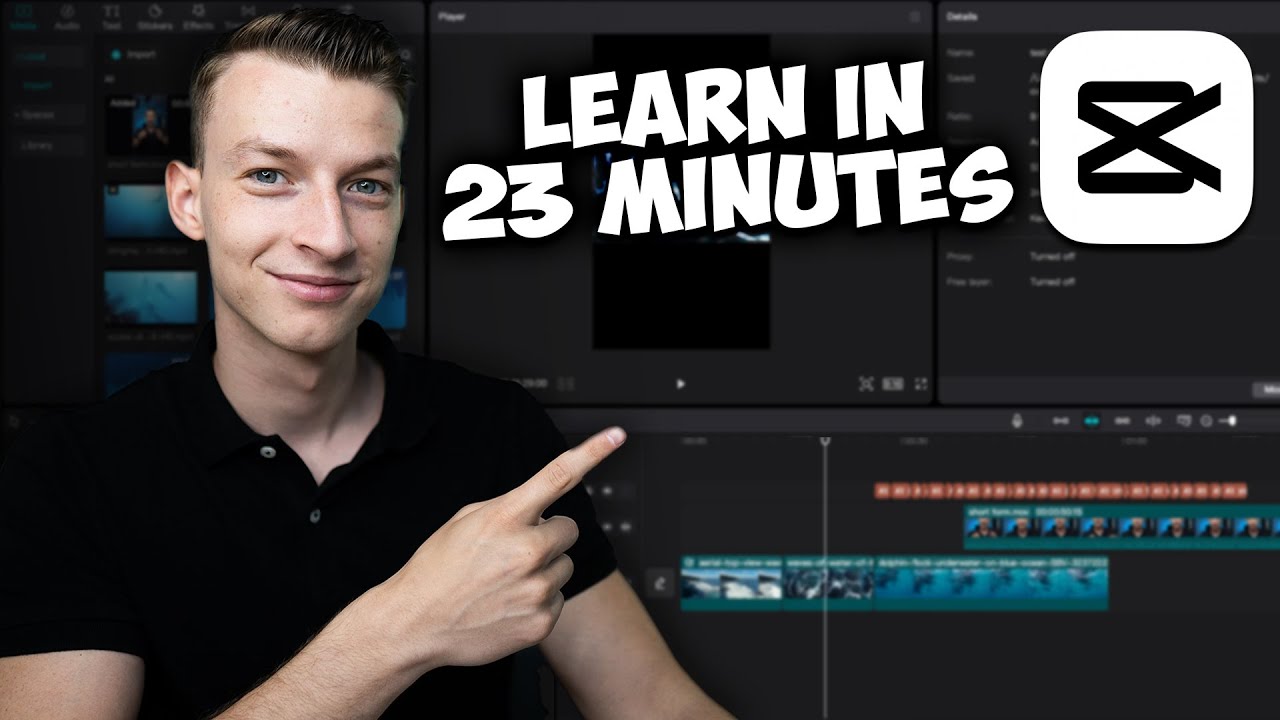 Capcut For Beginners 2023 | Everything You NEED to KNOW! (PC & MAC)