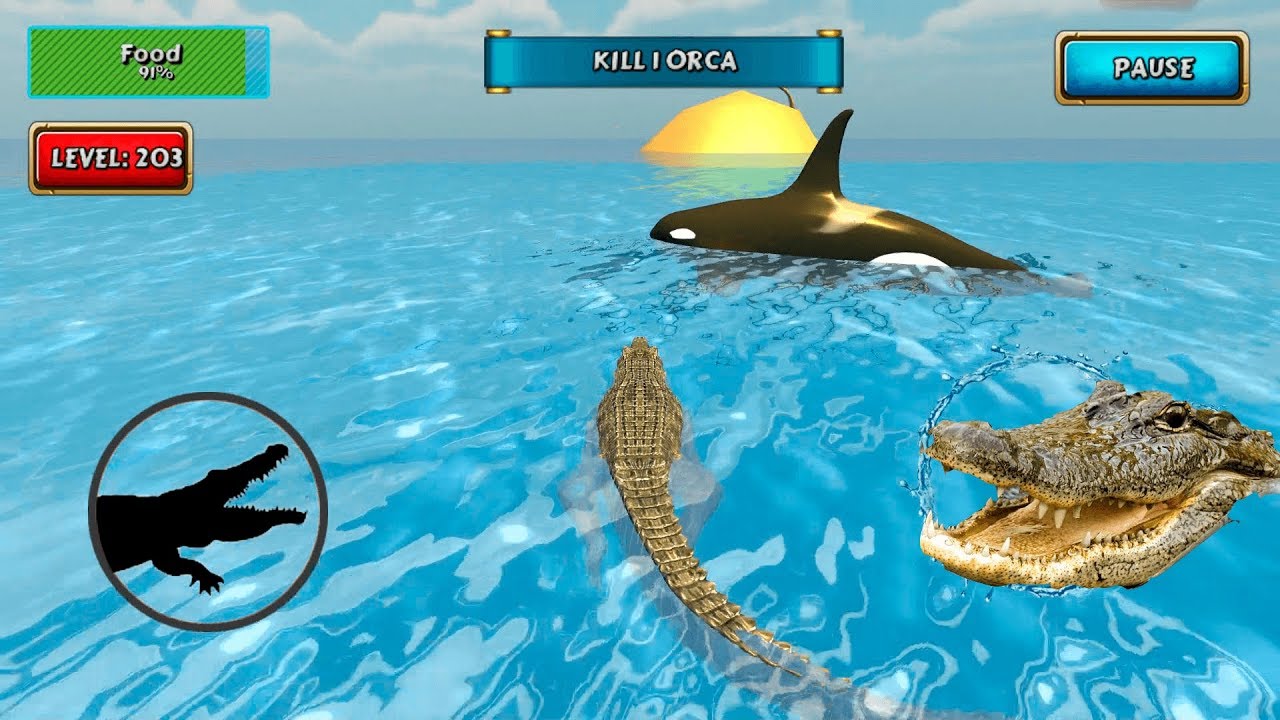 Crocodile Simulator Beach Hunt Android Gameplay #20