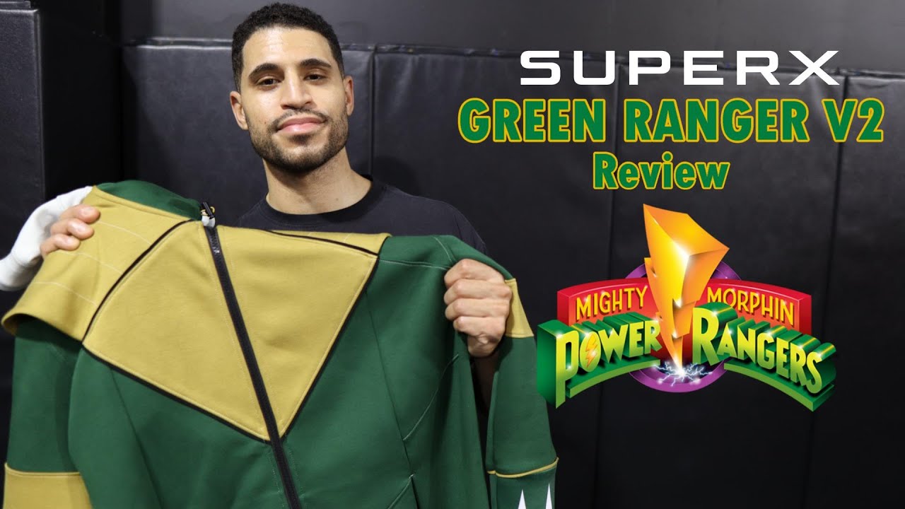GREEN RANGER V2 Hoodie & WHITE RANGER Joggers | SUPERX REVIEW