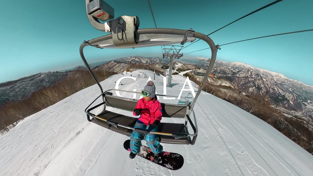 GALA YUZAWA SNOW RESORT | Snowboarding Like a Kid 😆