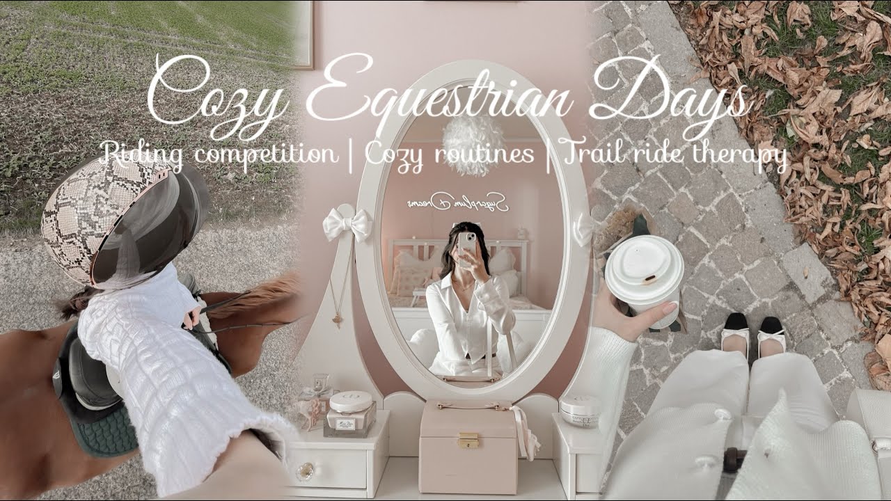A Cosy Autumn Equestrian Vlog | Show Jumping, Riding Lesson & Peaceful Hack 🍂🐎