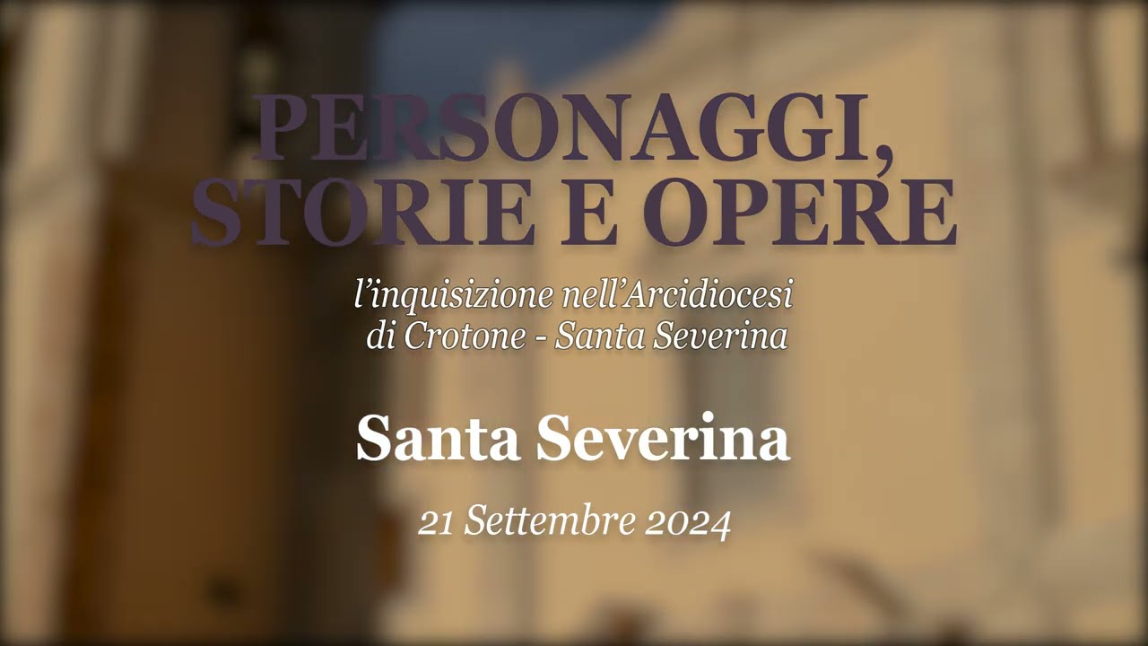PERSONAGGI, STORIE E OPERE - L'inquisizione nell'arcidiocesi di Crotone-Santa Severina