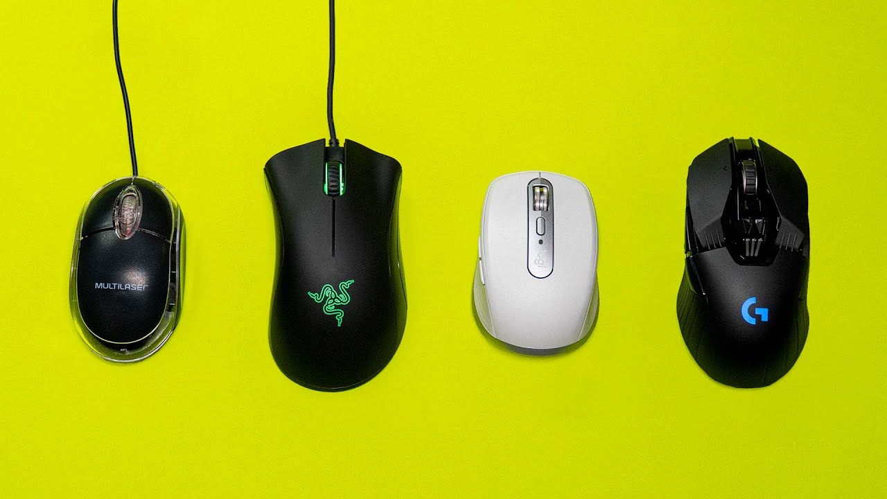 MOUSE SEM FIO e COM FIO! Qual o melhor para jogar?