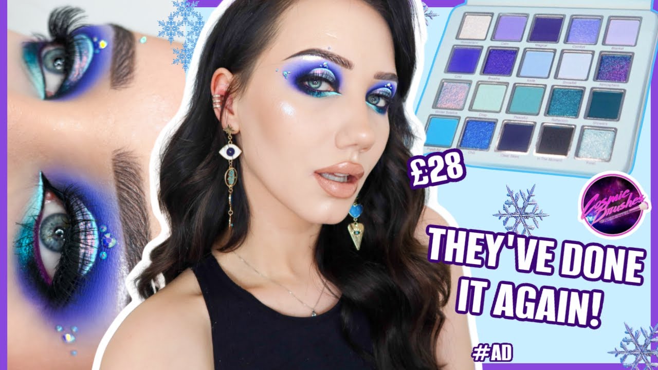 OMG! COSMIC BRUSHES WINTER WONDERLAND PALETTE | SWATCHES & REVIEW | makemeupmissa