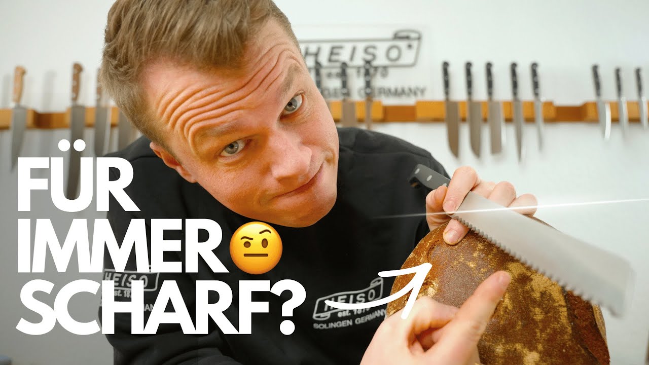 Die Wahrheit über das Brotmesser und warum es (fast) nie stumpf wird!