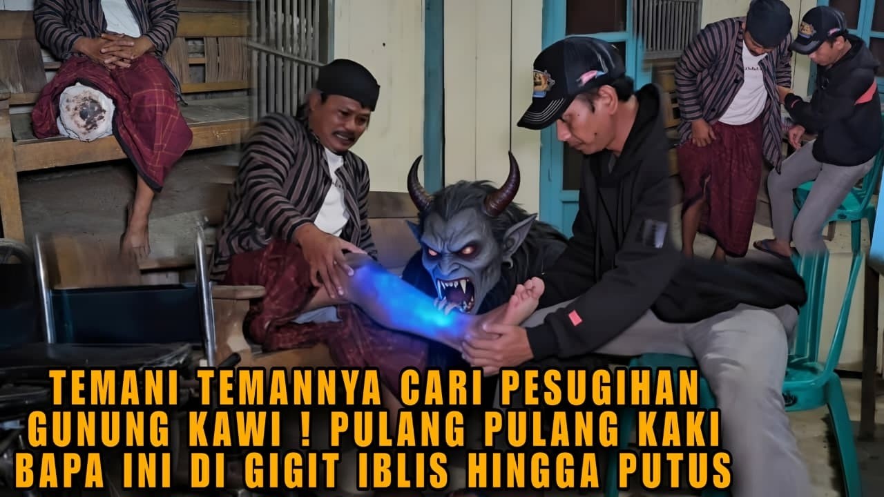 “SATU KAKI HILANG DALAM SEMALAM… SETELAH PULANG DARI GUNUNG KAWI!”