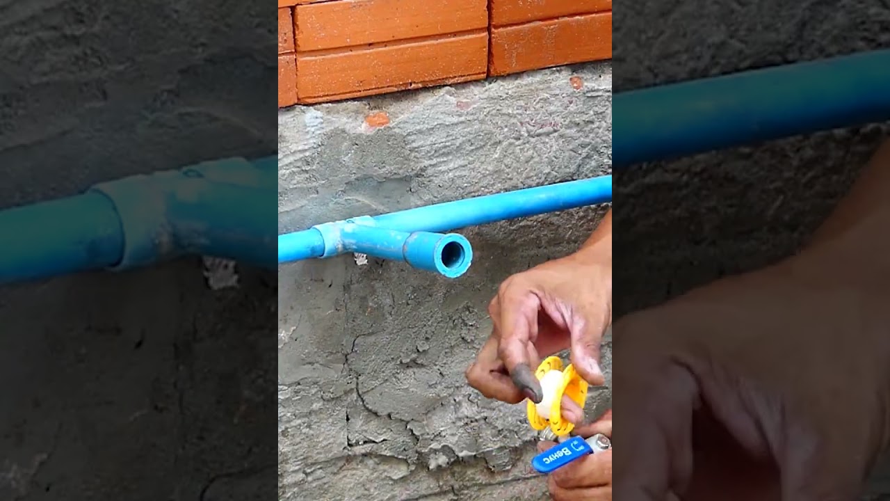 king idea.pressure bottle connect pvc pipe big to small  many people know this!