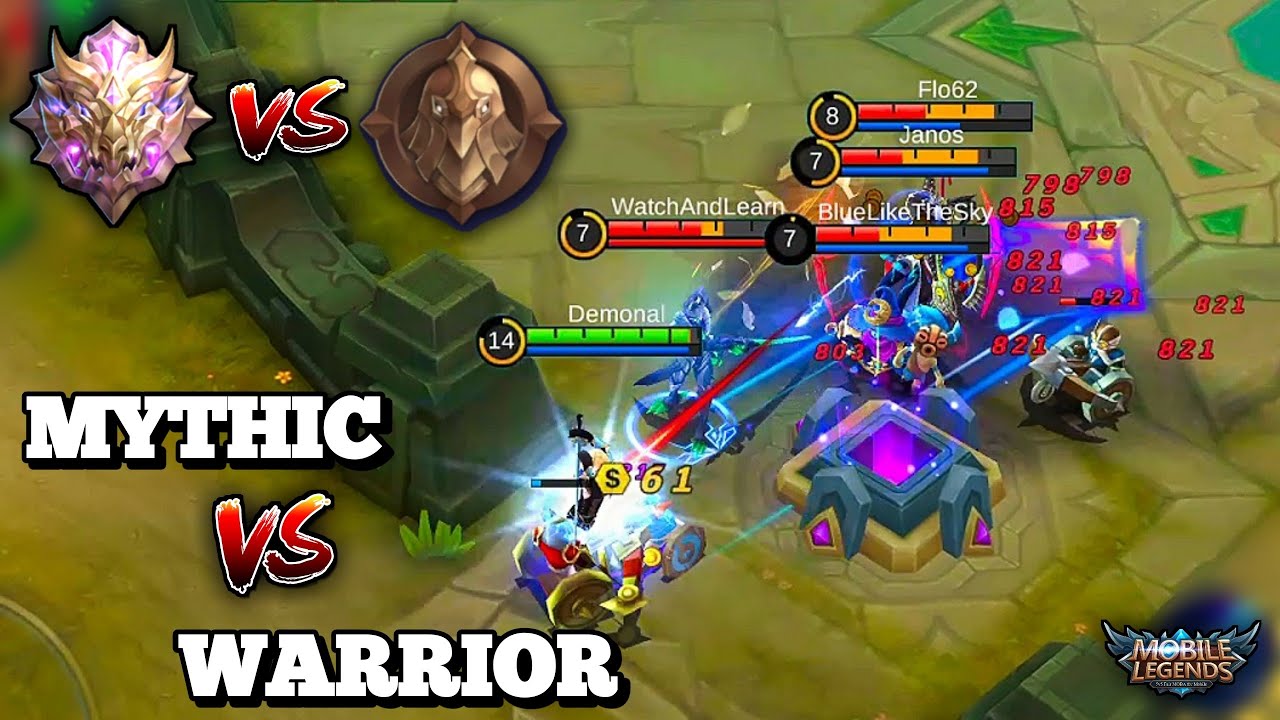 MYTHIC VS WARRIOR DIVISION | PLAYING LANCELOT AGAINST WARRIOR RANK |25 KILLS &SAVAGE| MOBILE LEGENDS