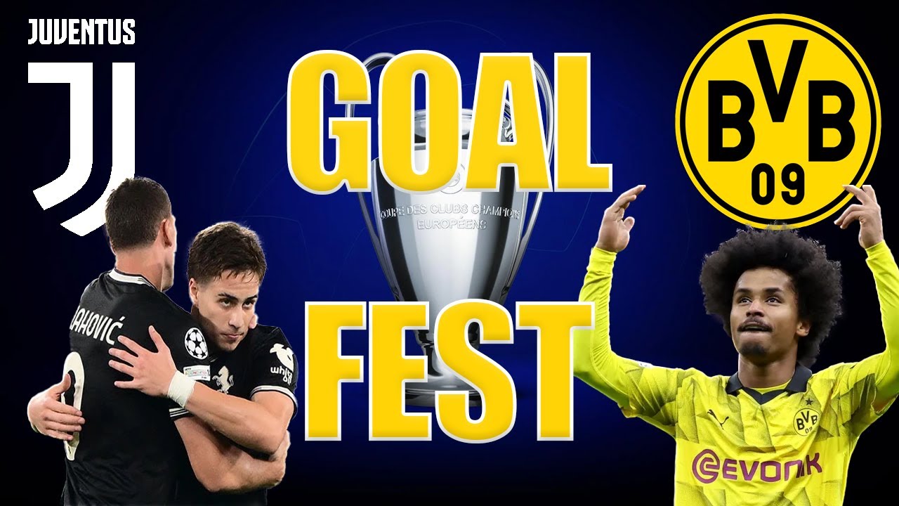 Juventus v Dortmund 4-4: Full Breakdown | Goals, Mistakes & Vlahovic Heroics - (Champions League)
