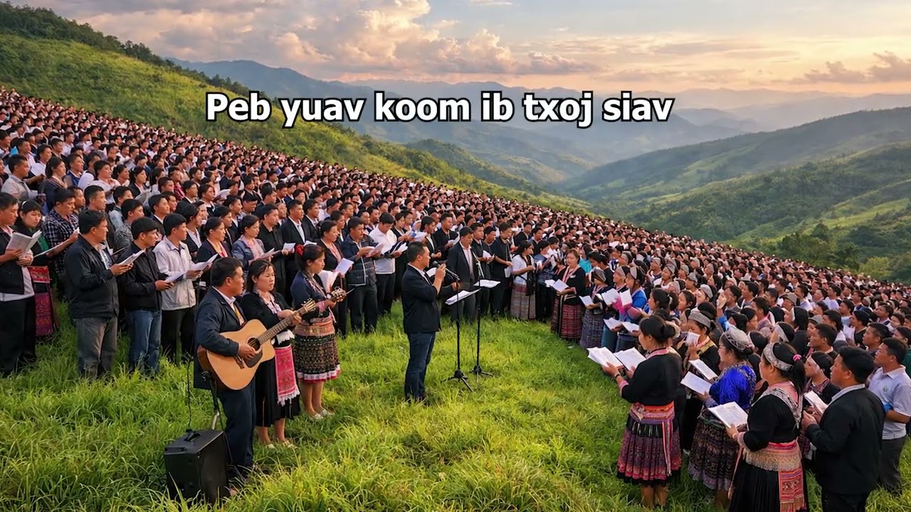 peb yuav koom ib txoj siav. (nkauj qhuas vajtswv)