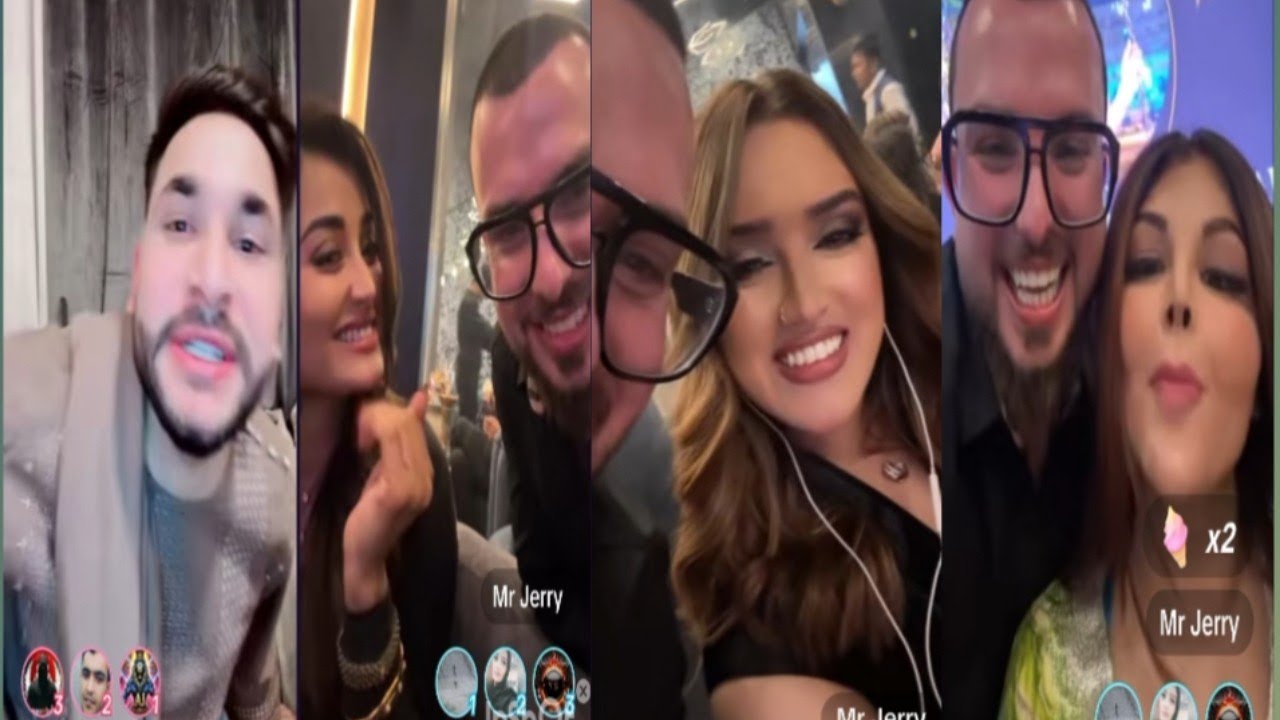 waliullah very funny tik tok live with Jerry and Reshma