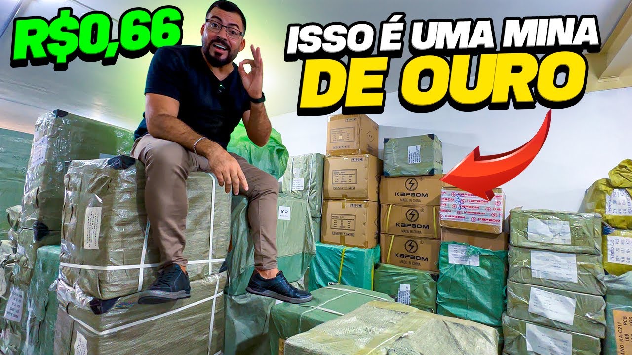 ATACADO NA 25 DE MARÇO COM NOTA FISCAL, GARANTIA! REVELEI O MAIOR GALPÃO DE PRODUTOS ELETRÔNICOS
