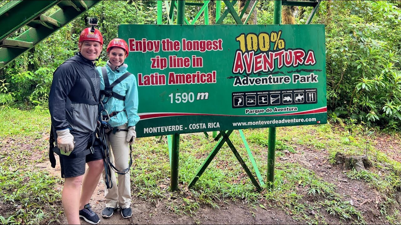 Zip Lining - 100% Aventura - Monteverde Cloud Forest - Costa Rica 
