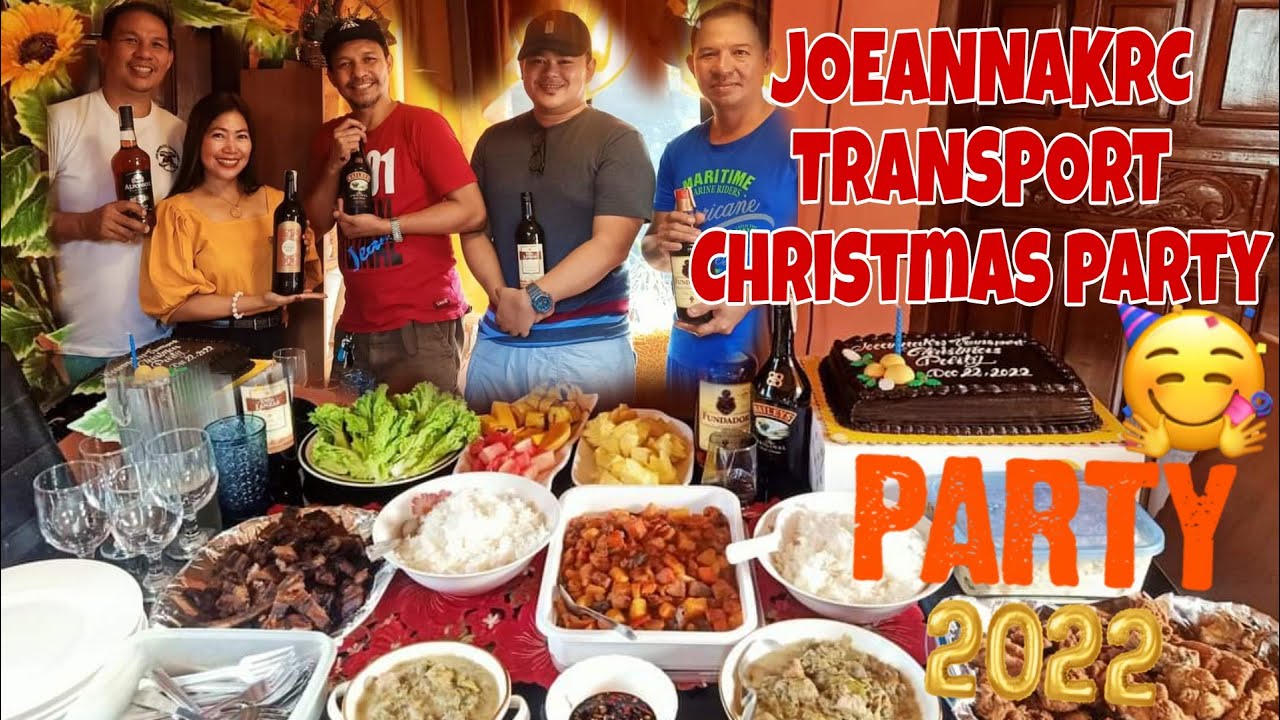 JOEANNAKRC TRANSPORT CHRISTMAS PARTY | AnnaJoe VLOGS