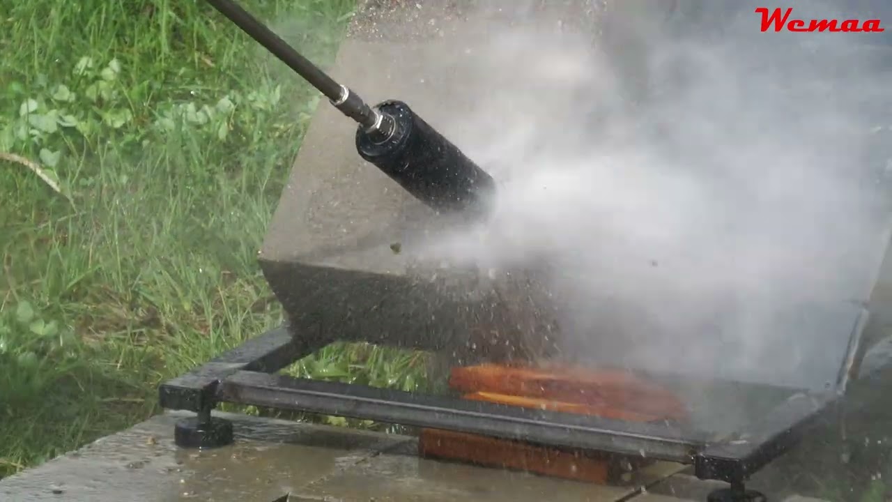 700 bar - wysokociśnieniowe usuwanie betonu wodą / 700 bar - water jet concrete removal