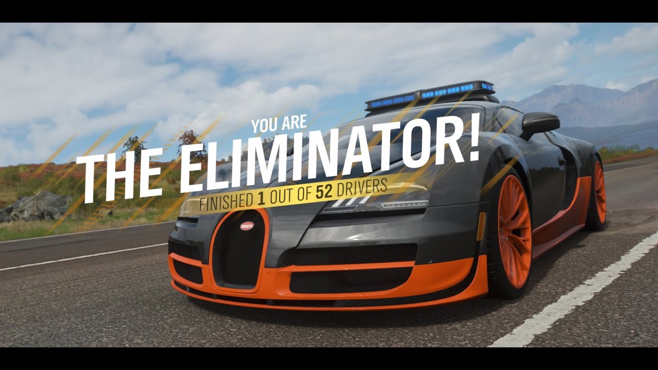 Forza Horizon 4 Eliminator Bugatti Veyron