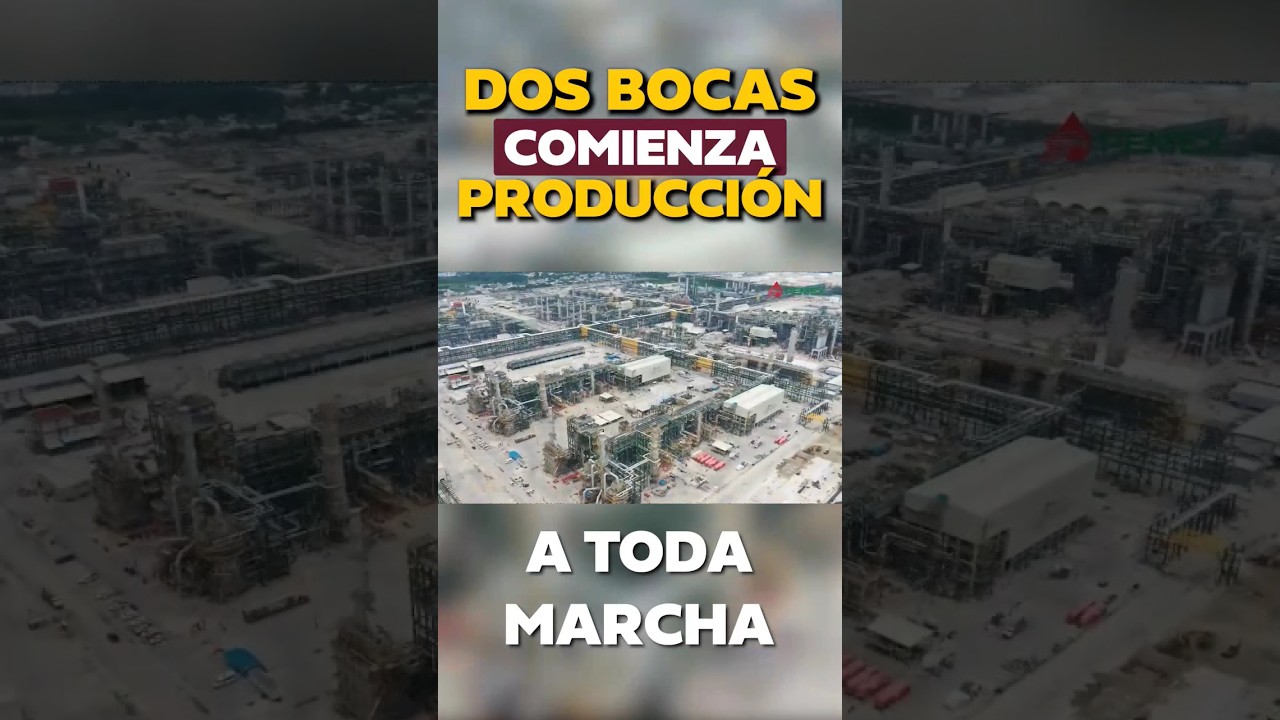 🎉 La refiner&iacute;a Olmeca en Dos Bocas se encuentra en producci&oacute;n a toda marcha. ✅
