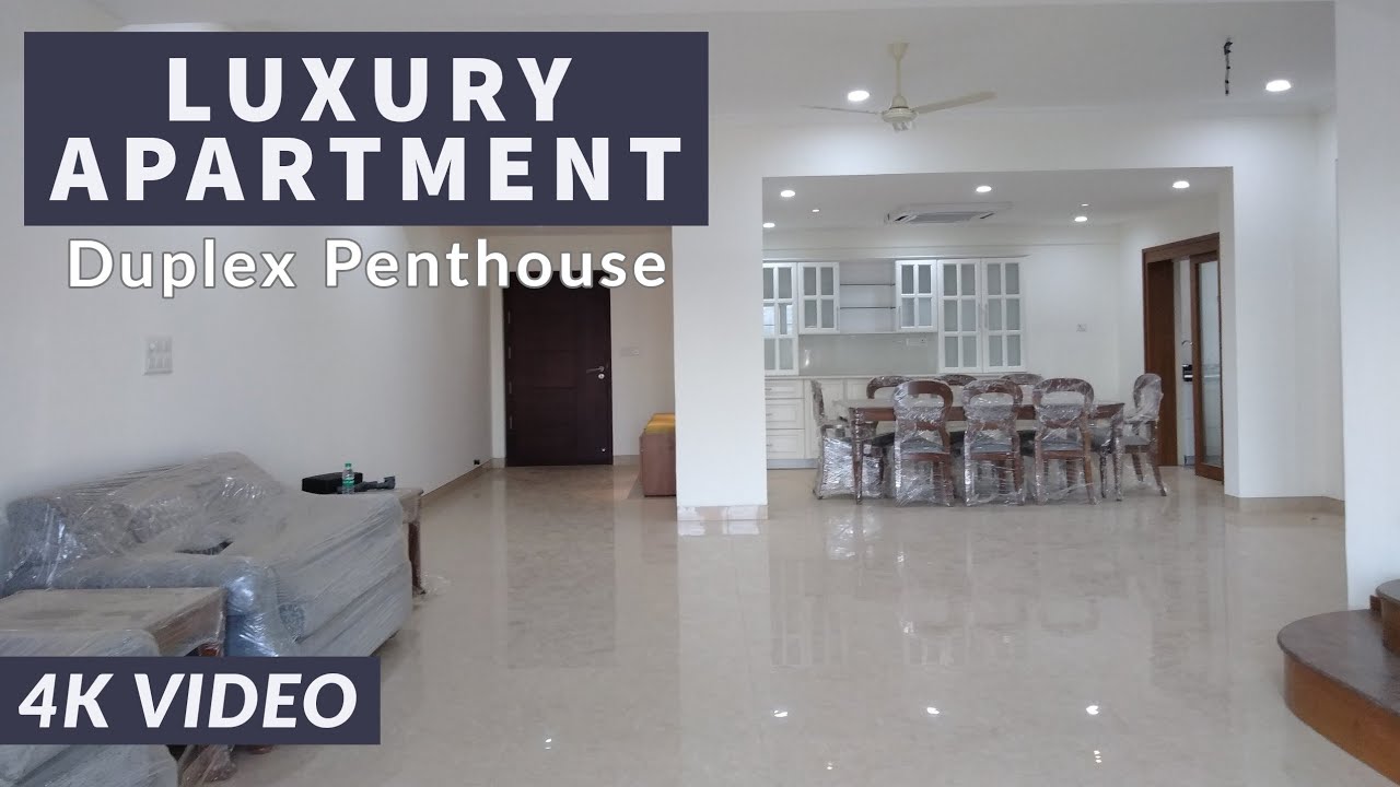 Luxury 4BHK Duplex Apartment behind Manyata Tech Park Bangalore North, Pent House for Sale, Tour!