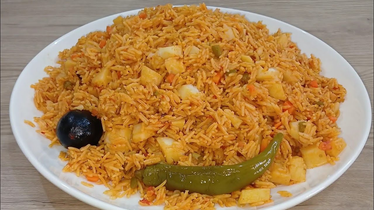 كبسة خضار من غير  لحم ولا دجاج  //غداء سهل واقتصادي