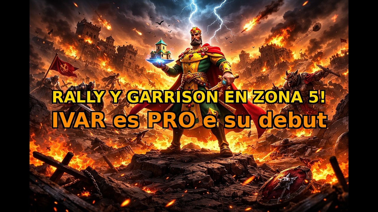 RALLY Y GARRISON EN ZONA 5! David es PRO