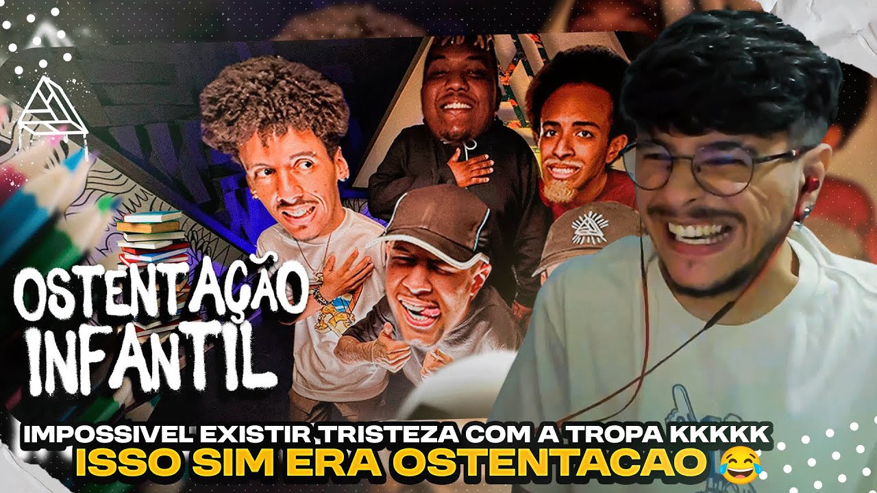 ALAN REAGE A TEMA - OSTENTAÇÃO INFANTIL - EP 19 - TROPA DA VENTS | REACT