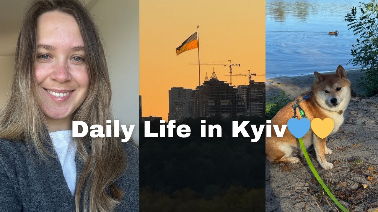 vlog from a new place | life in Kyiv during war