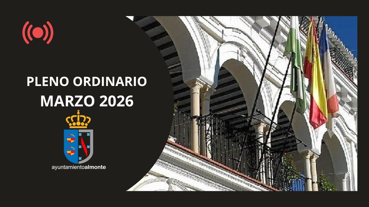 Pleno Ordinario Marzo 2026- 1ª Parte