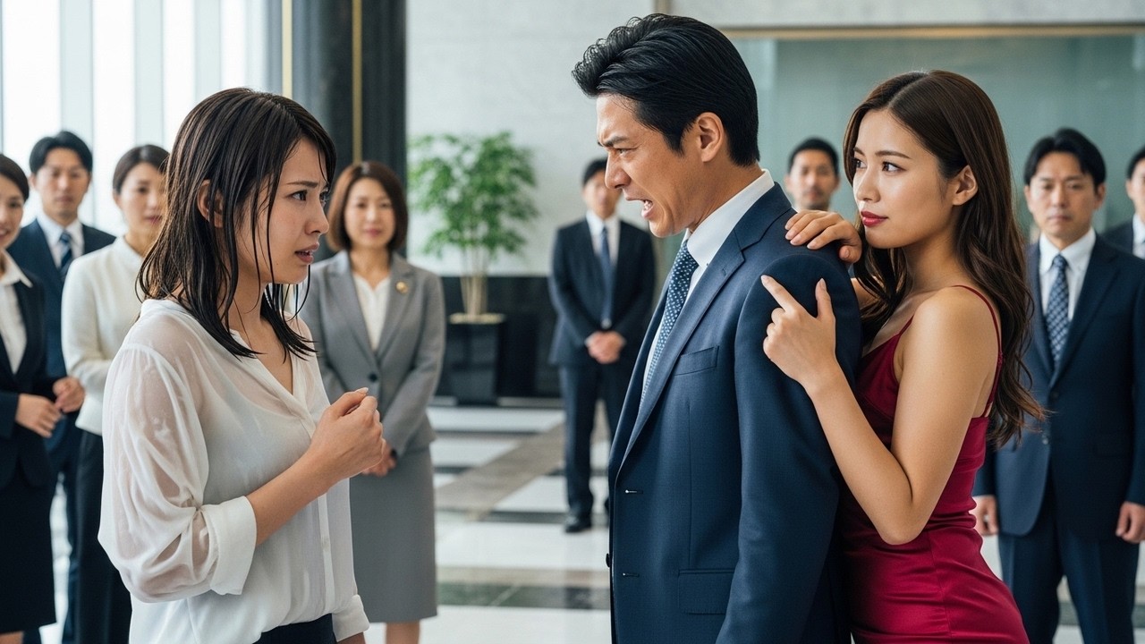 妻が夫に熱湯を浴びせられ全社員の前で赤恥→30分後、自衛隊がビルを包囲し夫は絶望の淵へ