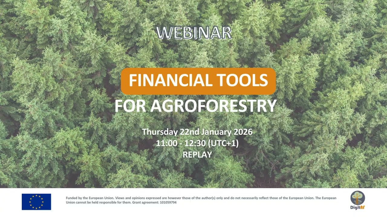 DigitAF   Webinar Financial Tools for Agroforestry