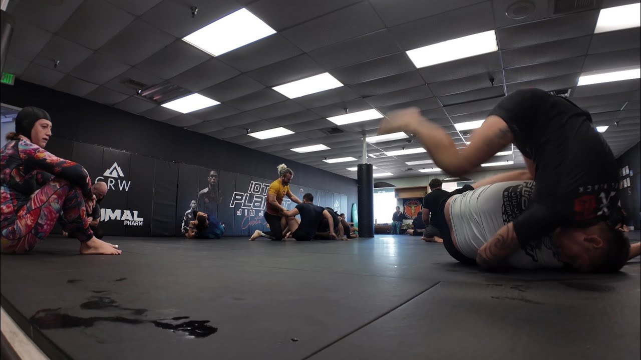 Black Belt on Black Belt Crime (No Gi Open Mat)