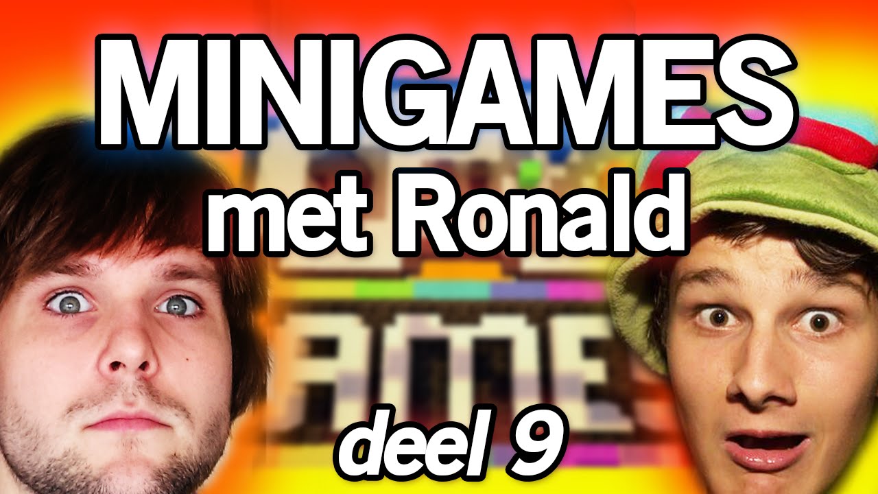 [EXTREEM RANDOM!] Minigames met Ronald - Aflevering 9