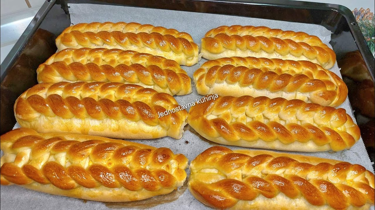 PLETENICE BOLjE NEGO IZ PEKARE💥Novi trik za izradu najdivnijeg domaćeg peciva❗️