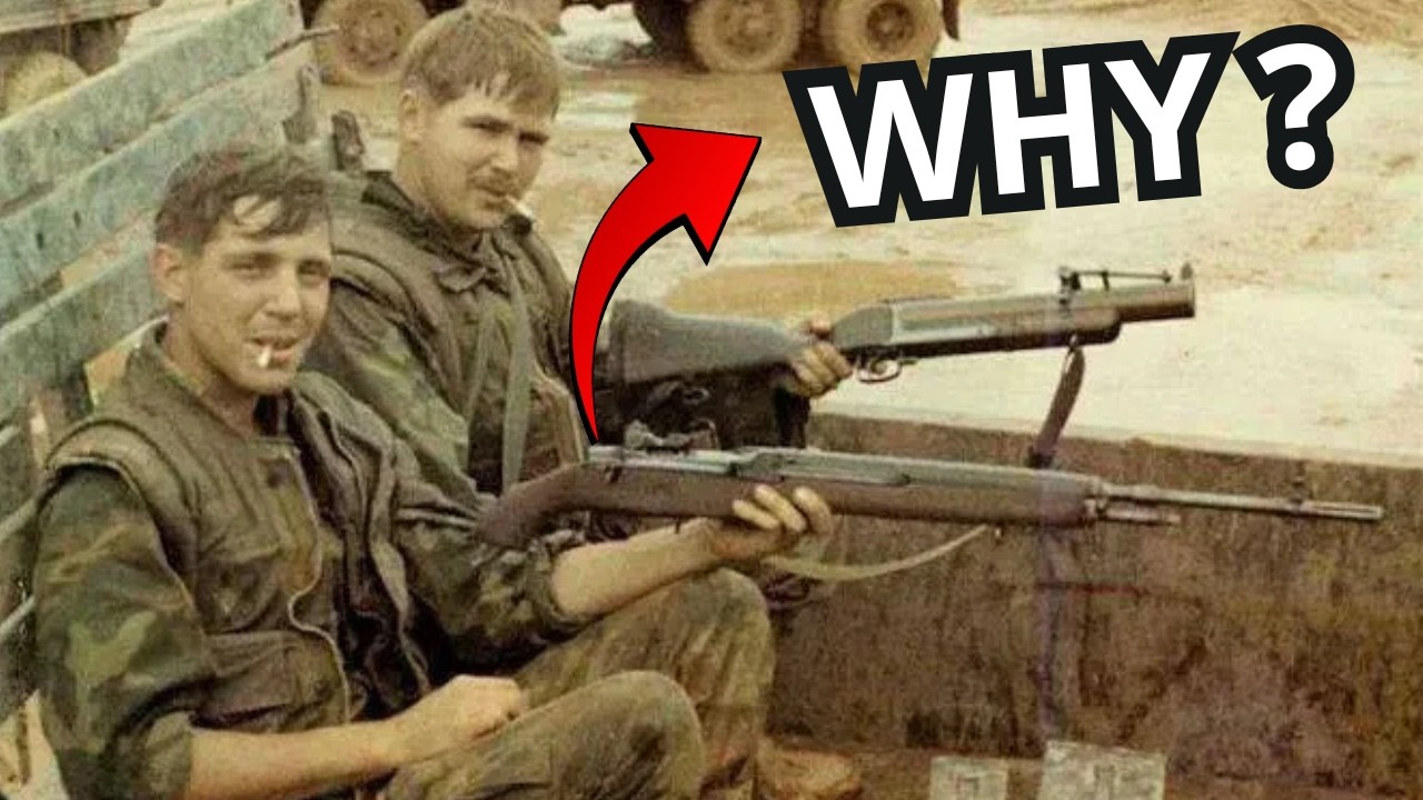 Почему американские солдаты уменьшили вес своих винтовок M14 во Вьетнаме?