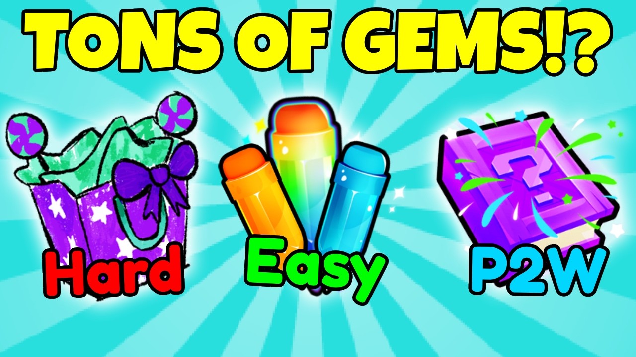 How to Make BILLIONS OF GEMS From DOODLE WORLD in Pet Simulator 99!