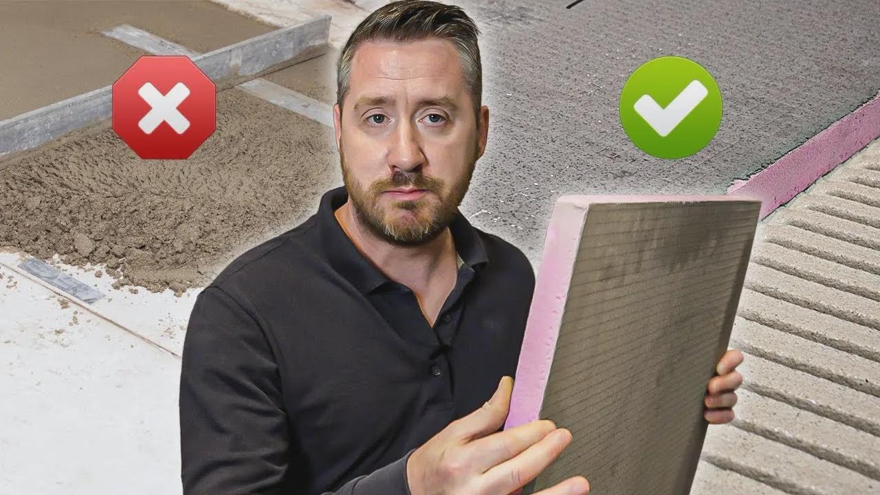 Diese ultraleichte Platte ersetzt den Estrich! So einfach geht’s im Badumbau 👌