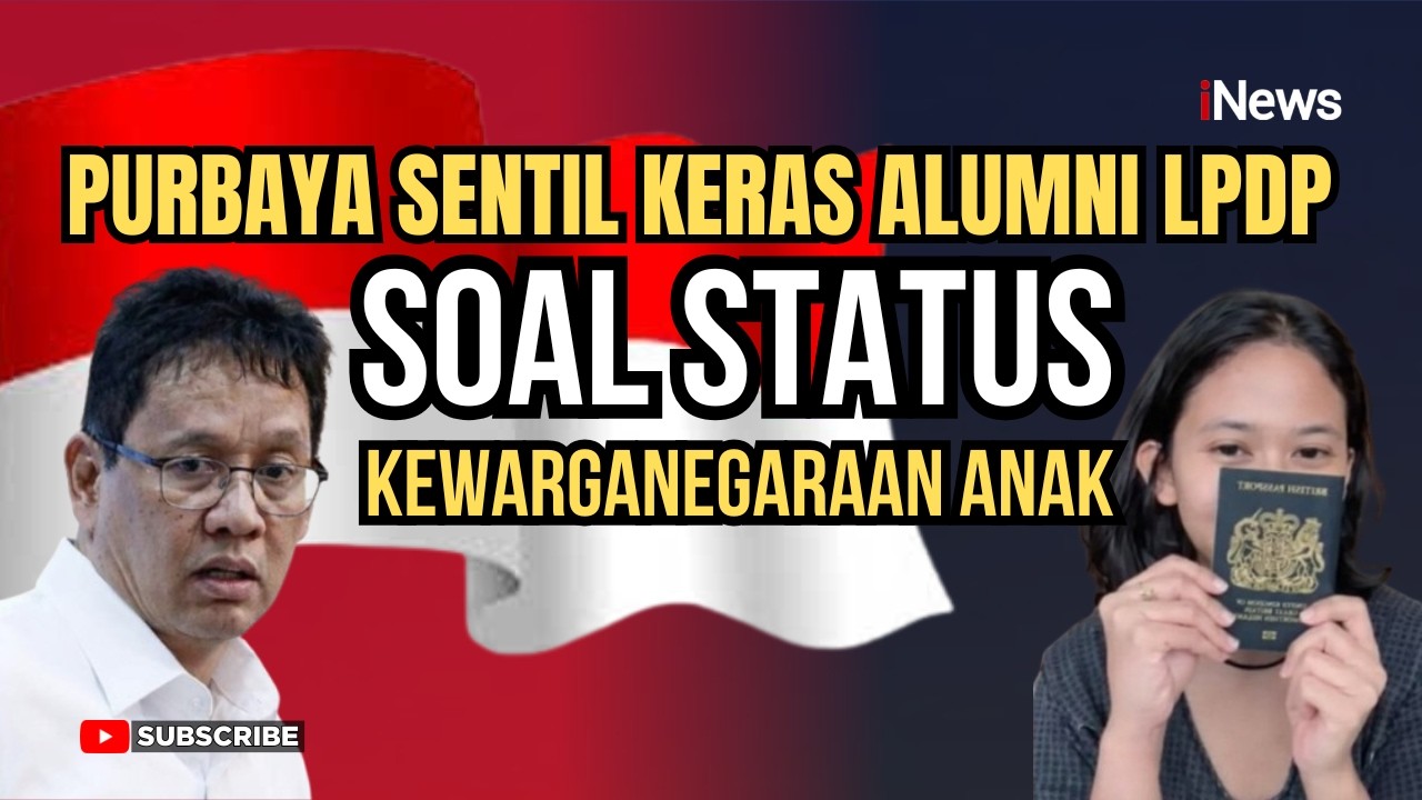 Sindiran Keras Purbaya Alumni LPDP yang Tak Mau Anaknya Jadi WNI: 