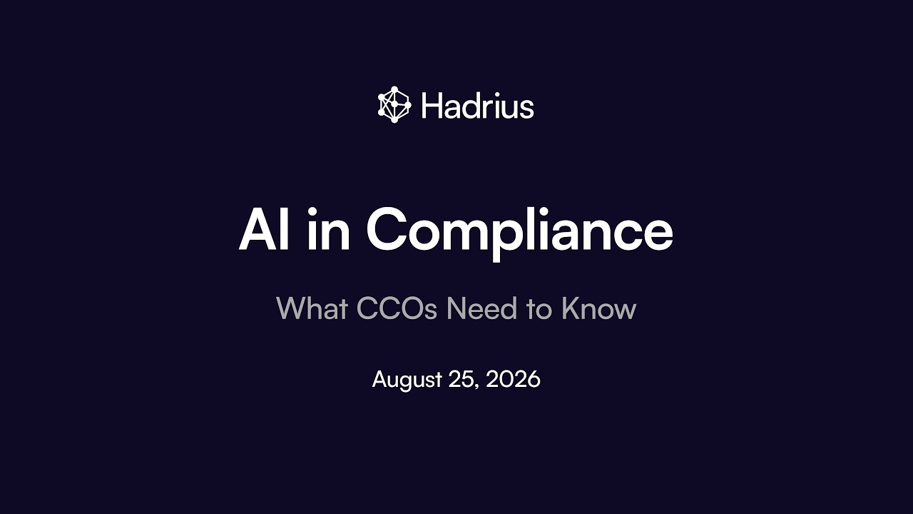 AI in Compliance: What CCOs Need to Know
