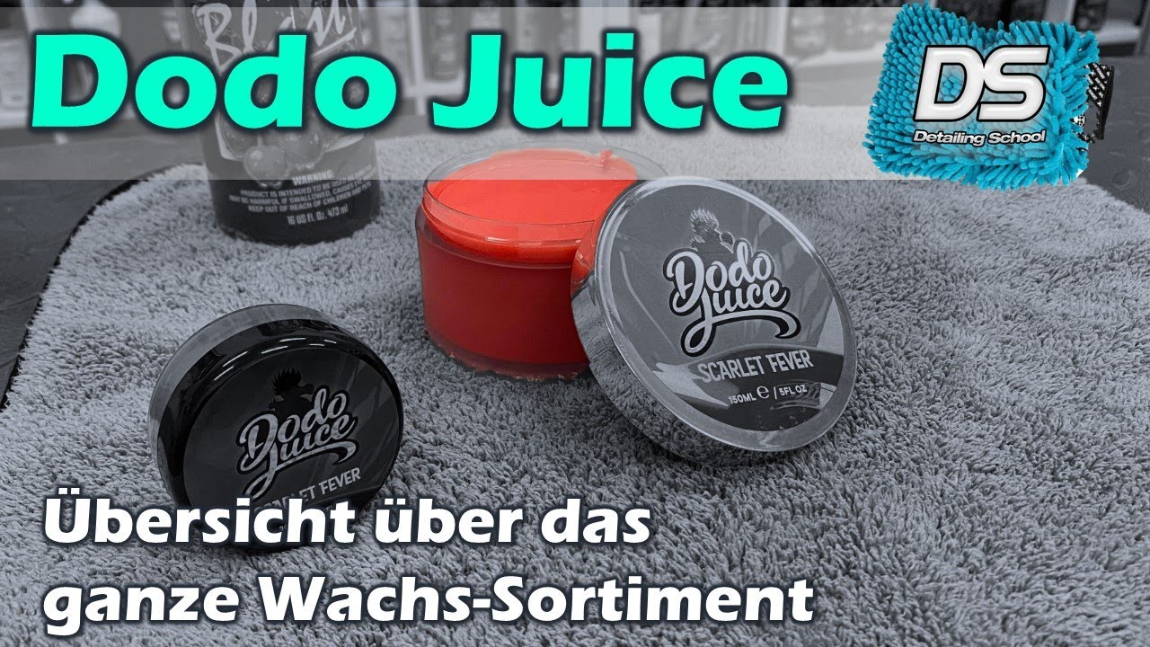 Dodo Juice REFRESH Wachs-Sortiment: Eine der besten Wachs-Kollektionen für alle Wachsliebhaber