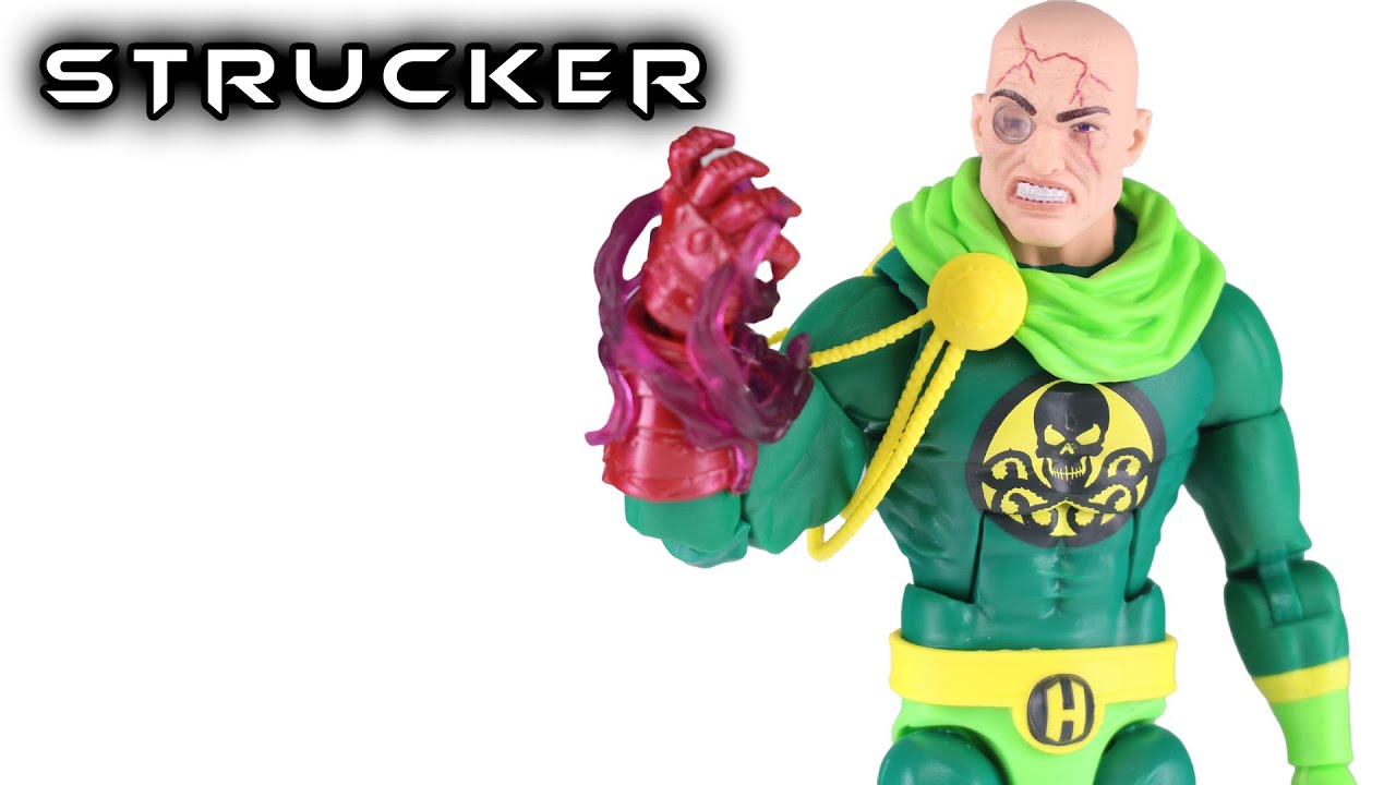 Marvel Legends BARON VON STRUCKER Avengers Action Figure Review